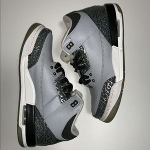 GS Jordan Retro 3 wolf grey
